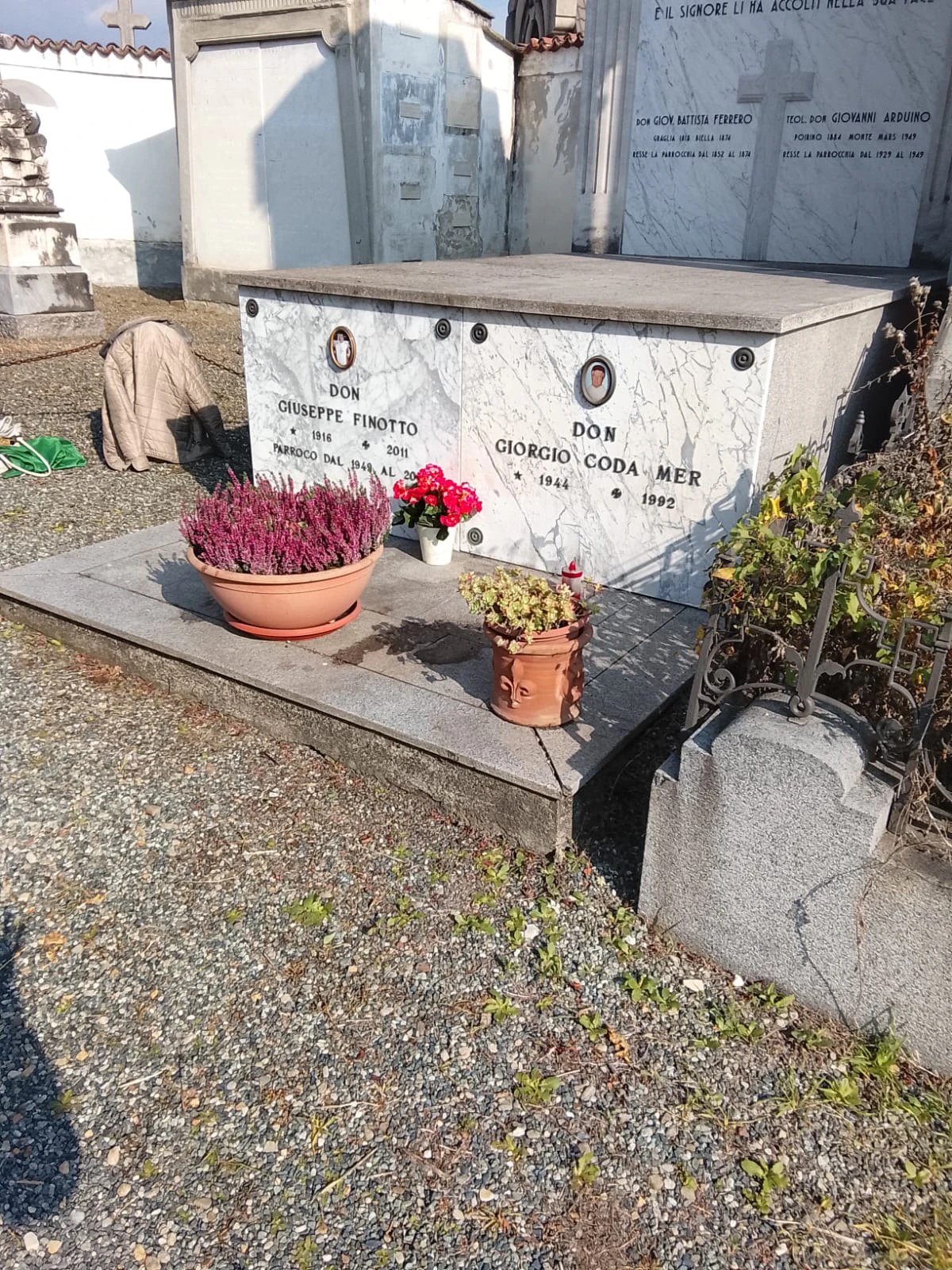 tombe parroci